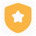 Shield Star Shield Safe Icon