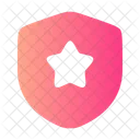 Shield Star Icon