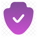 Shield Tick Symbol