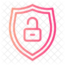 Shield Unlock Security Unlock Shield Icon