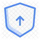 Shield Up Insurance Shield Icon