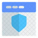 Shield Website Shield Safety Internet Icon