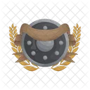 Shield Medal Gold Icon