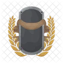 Shield Medal Gold Icon