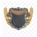 Shield Medal Gold Icon