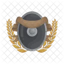 Shield Medal Gold Icon