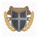 Shield Medal Gold Icon