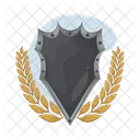 Shield Medal Gold Icon