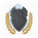 Shield Medal Gold Icon