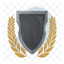 Shield Medal Gold Icon