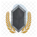 Shield Medal Gold Icon