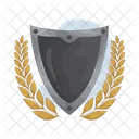 Shield Medal Gold Icon