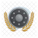 Shield Medal Gold Icon