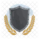 Shield Medal Gold Icon