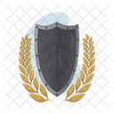 Shield Medal Gold Icon