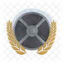 Shield Medal Gold Icon