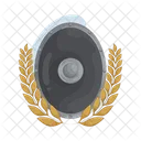 Shield Medal Gold Icon