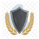 Shield Medal Gold Icon