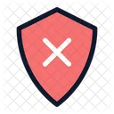 Shield X  Icon