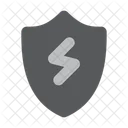 Electric Protect Secure Icon