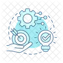 Cloud Business Computing Icon
