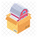 Wrapping House Shifting House Relocation Icon