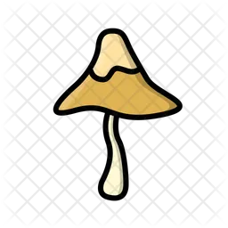 Shiitake Mushroom  Icon