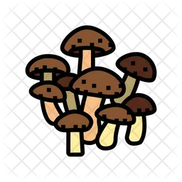 Shiitake Mushroom  Icon