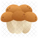 Shimeji Mushroom Brown Icon