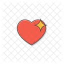 Shine Love Heart Icon