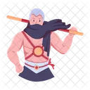 Guerrero Shinobi Luchador Ninja Luchador Masculino Icono