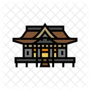 Shinto Shrine Building Icon