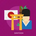 Shintoism Day Celebrations Icon