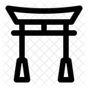 Shintoisme Religion Arch Icône