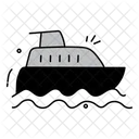 Ship Maritime Shipping Goods Transport Icon