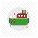 Toy Ship Boat Icon