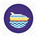 Ship Cruise Sea Icon