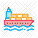 Ship Postal Transportation Icon