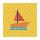 Ship Sailing Boat Icon