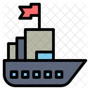 Ship Transportation Commerce Icon
