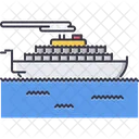 Ship Motor Vessel Icon