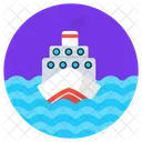 Ship Cruise Watercraft Icon