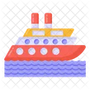 Watercraft Cruise Ship Icon