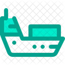 Ship Cargo Transportation Icon