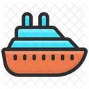 Ship Travel Ocean Icon