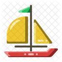 Ship Sailboat Sail Icon