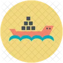 Ship Cargo Vessel Icon