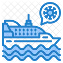 Ship Travel Medical Icon