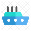 Ship Transportation Holiday Icon