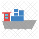 Ship Goods Water Icon